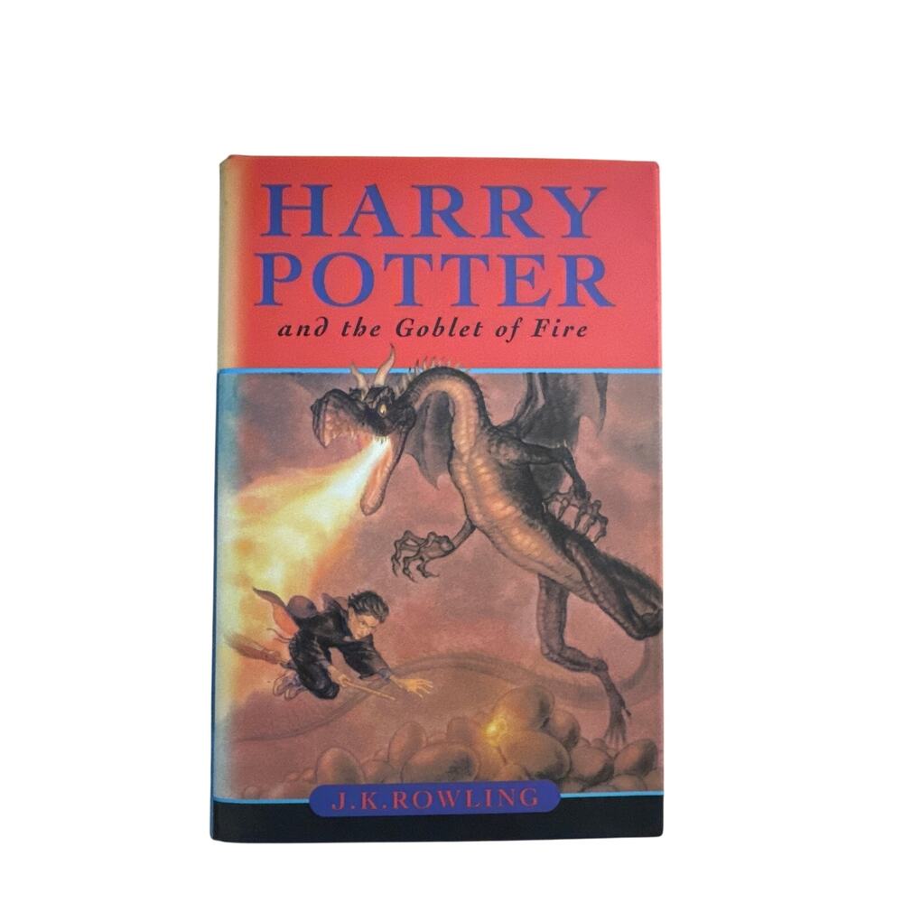 UK Hardcover Book 1st Edition 2000 6th Print Harry Potter Goblet of Fire Rowling
